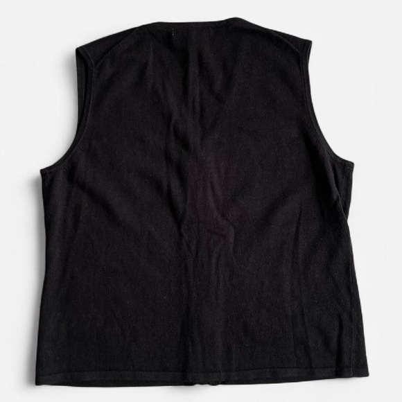 Mercer Street Studio Embellished Beaded Zippered Christmas Holiday Vest - Picture 7 of 7